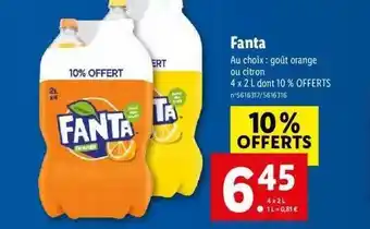 Lidl Fanta offre