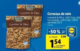 Lidl Cerneaux De Noix offre