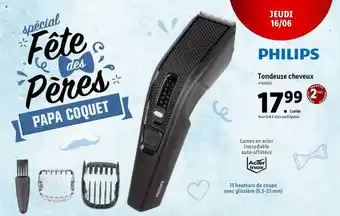 Lidl Tondeuse Cheveux Philips offre