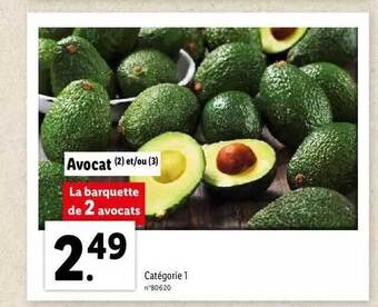 Lidl Avocat offre