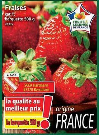 Norma Fraises offre
