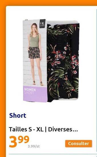 Action Short offre