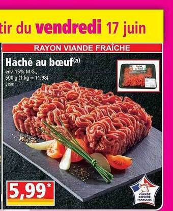 Norma Haché Au Boeuf offre