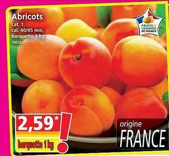Norma Abricots offre