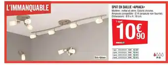 Brico Dépôt Spot En Saillie «aphaea» offre