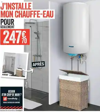 Brico Dépôt Chauffe-eau offre