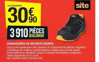 Brico Dépôt Chaussures De Sécurité Edenite Site offre
