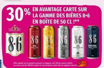 La Gamme Des Bières 8.6 En Boîte De 50cl