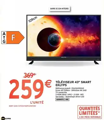 Téléviseur 43