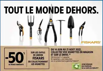Intermarché Hyper Outils De Jardin Fiskars offre