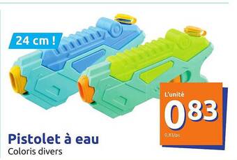 Action Pistolet à Eau offre