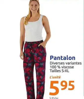 Action Pantalon offre