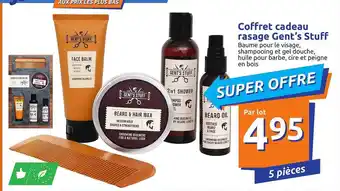 Action Coffret Cadeau Rasage Gent's Stuff offre