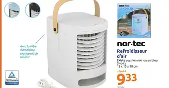 Action Refroidisseur D'air Nor-tec offre