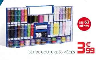 Gifi Set de Couture 63 Pièces offre