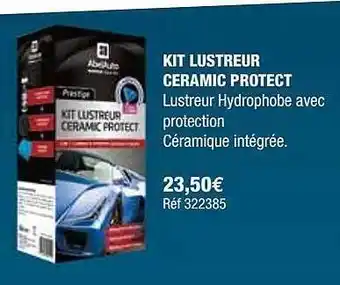 Autobacs Kit Lustreur Céramic Protect offre