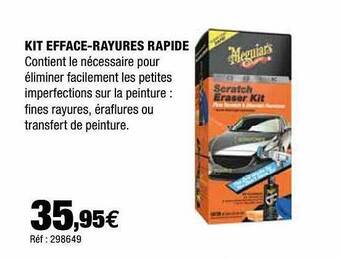 Autobacs Kit Efface-rayures Rapide offre