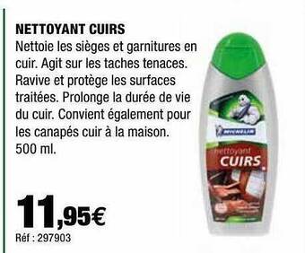 Autobacs Nettoyant Cuirs offre