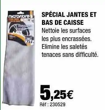 Autobacs Spécial Jantes Et Bas De Caisse offre