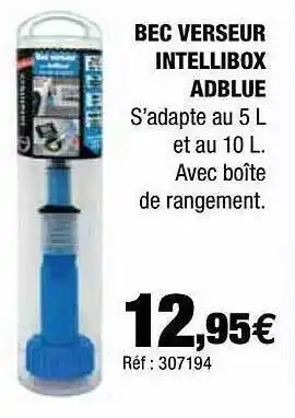 Autobacs Bec Verseur Intellibox Adblue offre