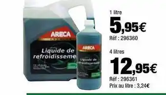 Autobacs Liquide De Refroidissement Areca offre