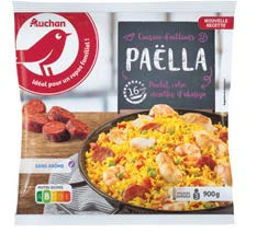 Auchan PAËLLA SURGELÉE offre