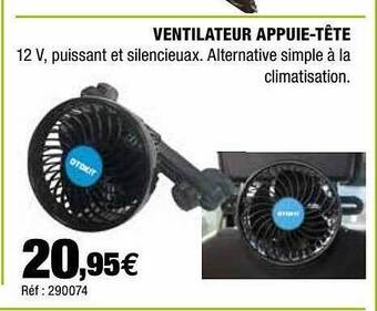 Autobacs Ventilateur Appuie-tête offre