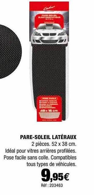 Autobacs Pare-soleil Latéraux offre