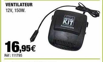 Autobacs Ventilateur offre