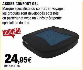Autobacs Assise Confort Gel offre