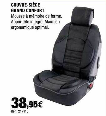 Autobacs Couvre-siège Grand Confort offre
