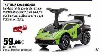 Trotteur Lamborghini