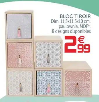 Gifi Bloc Tiroir offre
