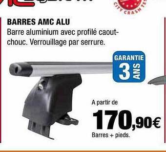 Autobacs Barres Amc Alu offre