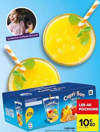 Carrefour Capri Sun offre