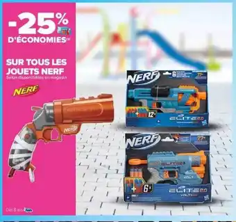 Carrefour Jouets Nerf offre