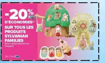 Carrefour Produits Sylvanian Families offre