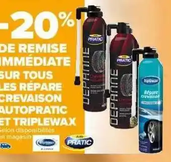 Répare Crevaison Autopratic Et Triplewax