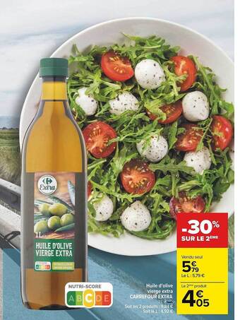 Carrefour Huile D'olive Vièrge Extra Carrefour Extra offre