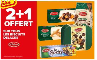 Carrefour Biscuits Delacre offre