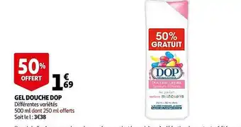 Auchan Gel Douche Dop offre