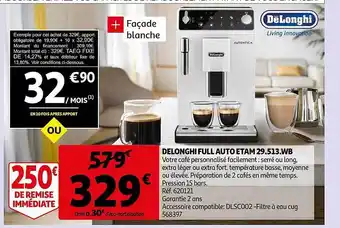 Delonghi Full Auto Etam 29.513.wb