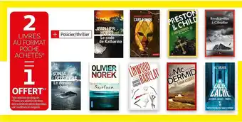 Auchan Livres Au Format Poche offre
