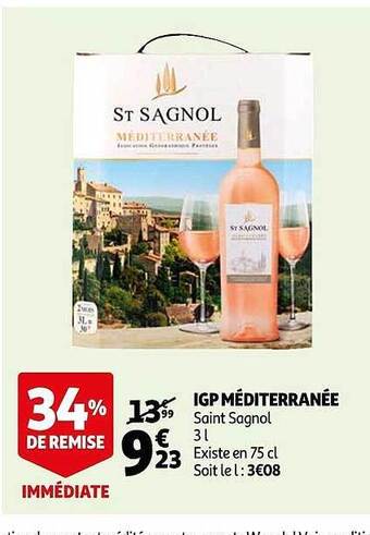 Auchan Igp Méditerranée offre
