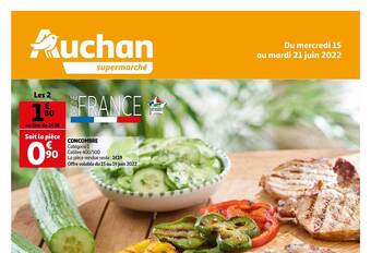 Auchan Concombre offre