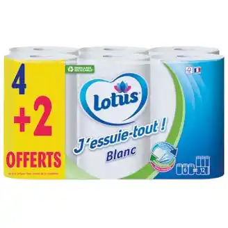 Auchan ESSUIE TOUT LOTUS offre