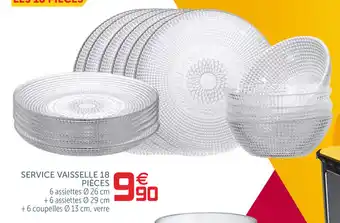Gifi Service Vaisselle 18 Pièces offre