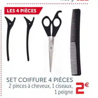 Gifi Set Coiffure 4 Pièces offre