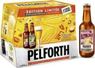 Géant Casino Bon plan au choix parmi une sélection de produits de la marque Pelforth offre