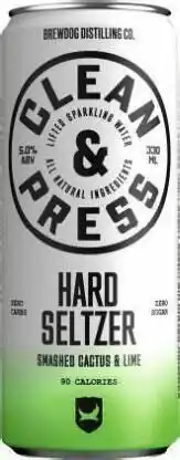 Bière Clean & Press Smashed Cactus & Lime 5% vol.